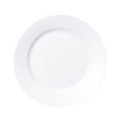 MEDITERRANEAN - WHITE - PLATE - 25CM (12)