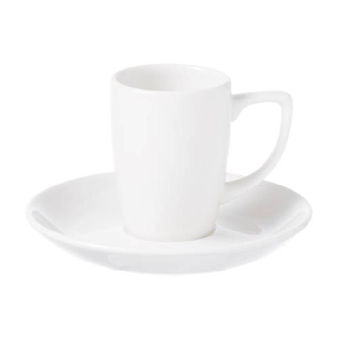 ULTIMO - WHITE - LARGE COUPE SAUCER - 16CM (24)