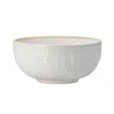 KNIT - REACTIVE WHITE - SAUCE BOWL - 10CM (12)