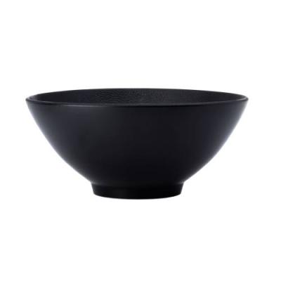 LEATHER - BLACK - ROUND V-BOWL - 15.5CM (12)
