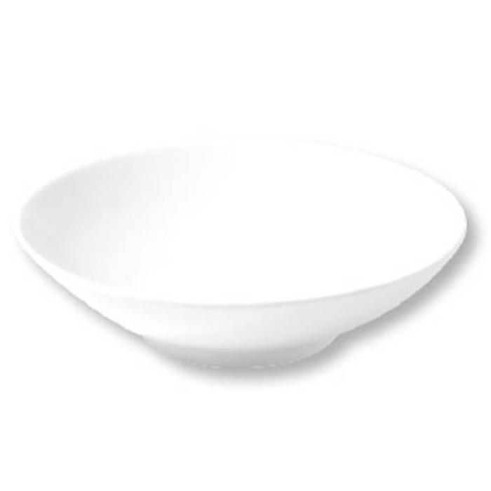OLIVE - WHITE - ROUND BOWL - 24CM (12)