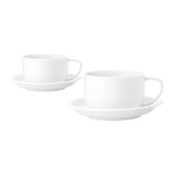 OLIVE - WHITE - SAUCER - 15CM (24)