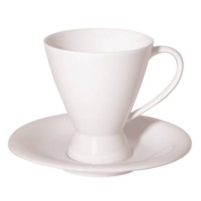NEW BONE - WHITE - V-COFFEE CUP - 22CL (24)