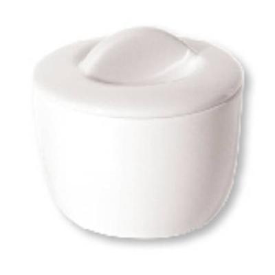 NEW BONE - WHITE - SUGAR POT WITH LID - 25CL (12)