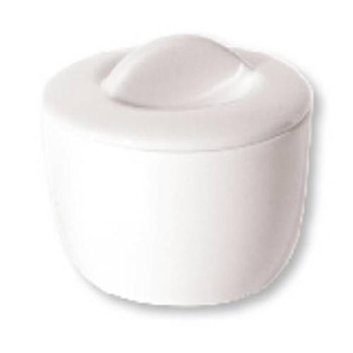 NEW BONE - WHITE - SUGAR POT LID ONLY - 25CL (12)