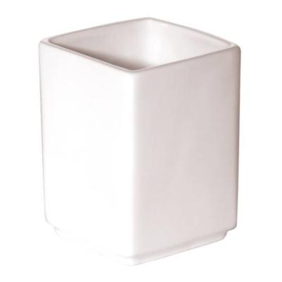 NEW BONE - WHITE - TALL SACHET HOLDER - 7.2CM (24)