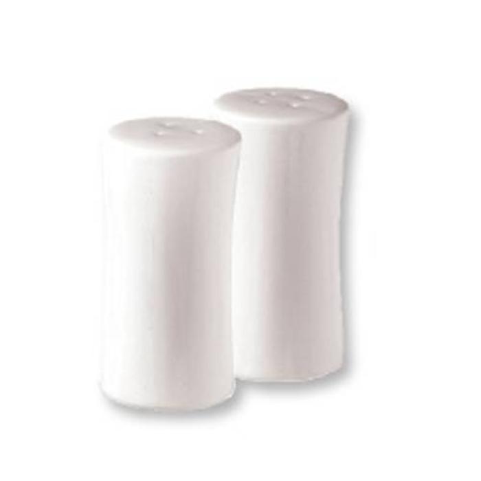 NEW BONE - WHITE - TALL PEPPER SHAKER - 9.8CM (12)