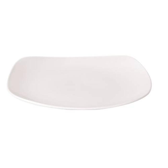 CONCORD - WHITE - SQUARE PLATE - 16CM (24)
