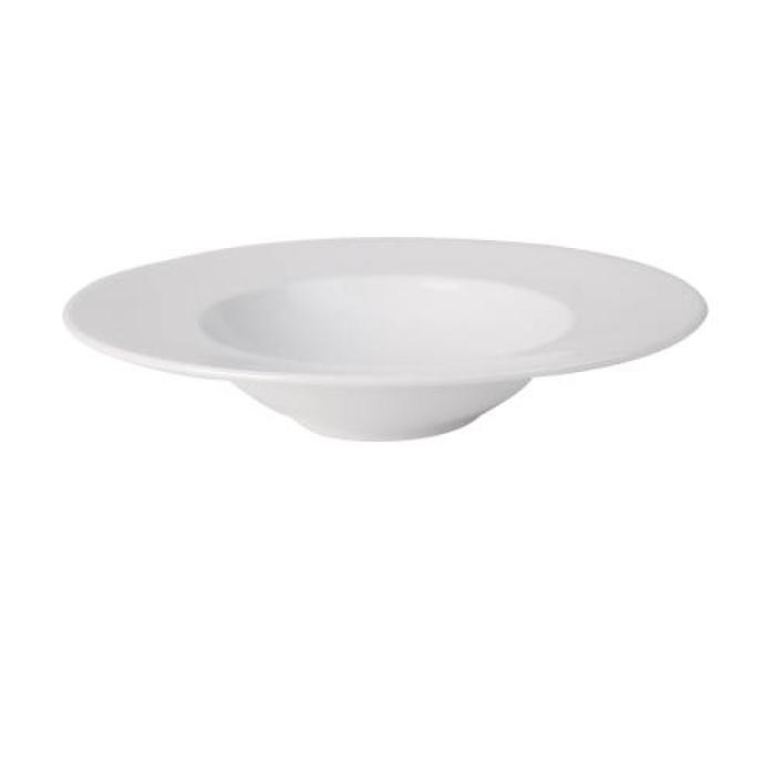 PRIMA - WHITE - GOURMET PASTA BOWL - 28CM (12)