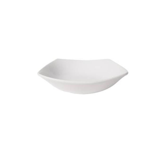 PRIMA - WHITE - SQUARE BOWL - 18CM (24)