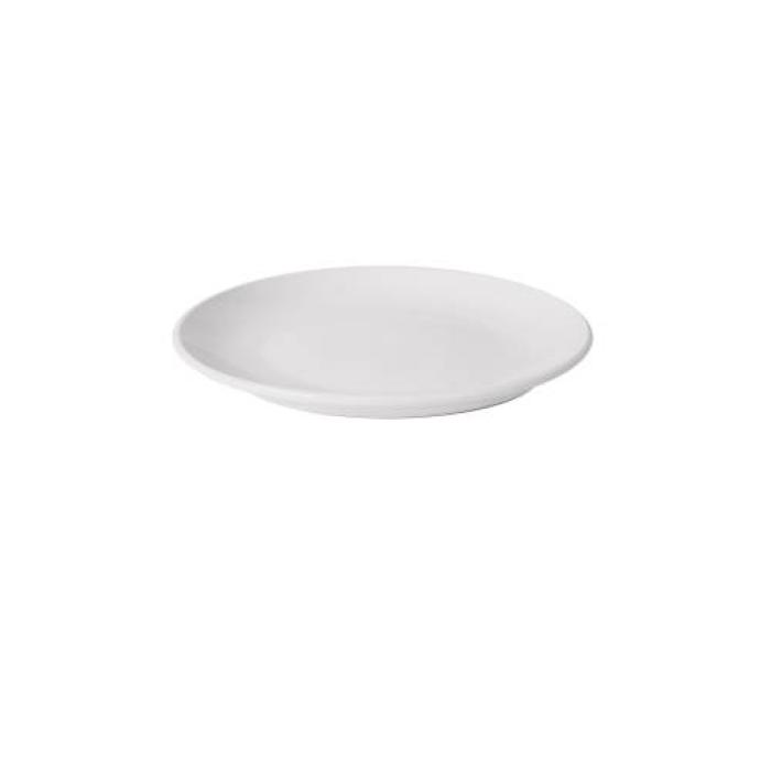 PRIMA - WHITE - COUPE SIDE PLATE - 22.5CM (24)