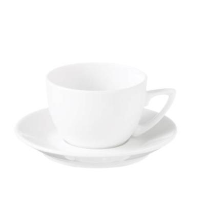 PRIMA - WHITE - FLAT SAUCER - 15CM (24)