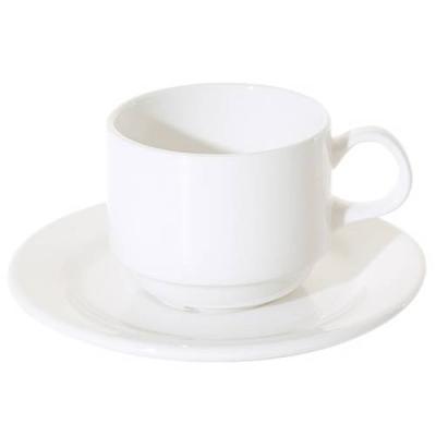 PRIMA - WHITE - STACKING CUP - 20CL (24)