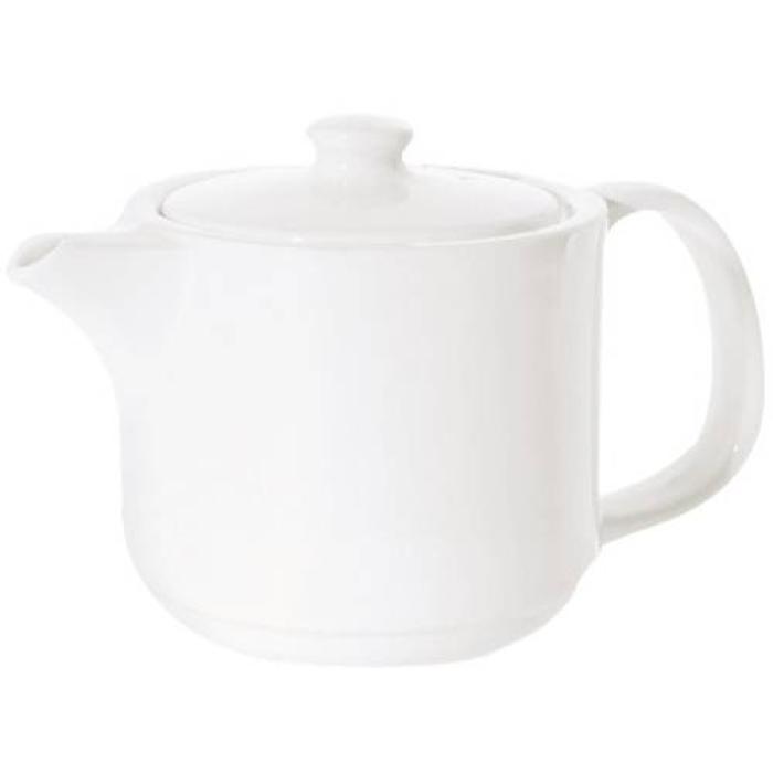 PRIMA - WHITE - TEA POT LID ONLY - 50CL (6)