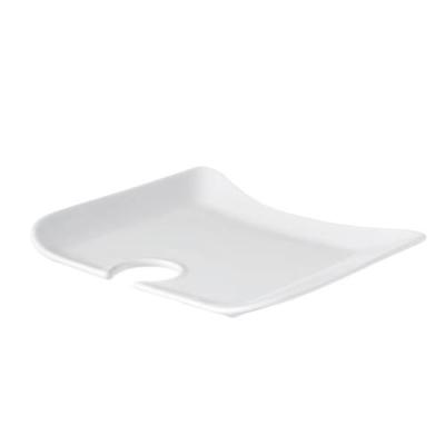 PRIMA - WHITE - COCKTAIL TRAY - 23CM (12)