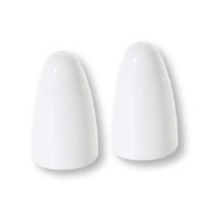 PRIMA - WHITE - PEPPER SHAKER - 6CM (12)