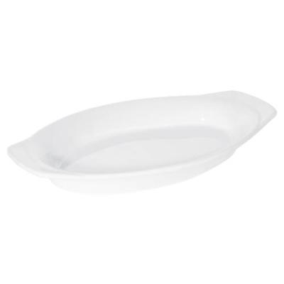 PRIMA - WHITE - OVAL EARED DISH - 20CM (12)