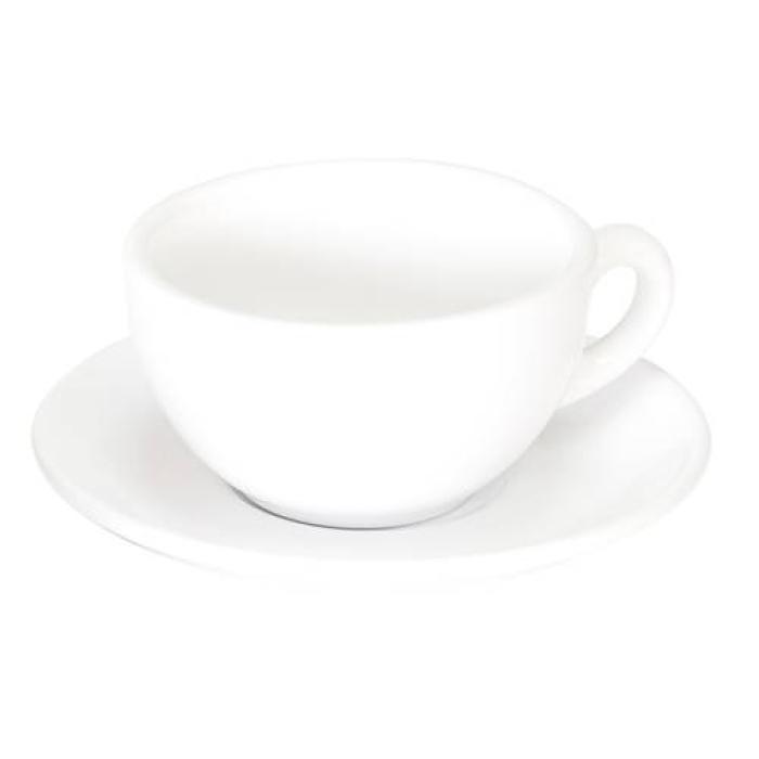 ITALIA - WHITE - OPEN CAPPUCCINO CUP - 21CL (12)