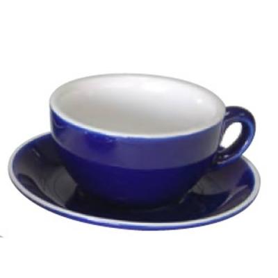 ITALIA - BLUE - CAPPUCCINO SAUCER - 14CM (12)