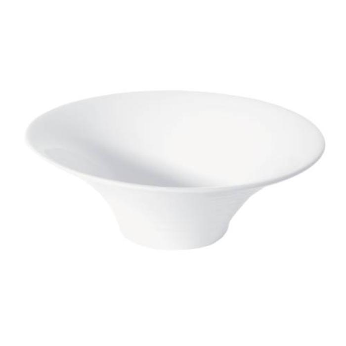 ACCENT - WHITE - FLARED LARGE BOWL - 30CM (8)