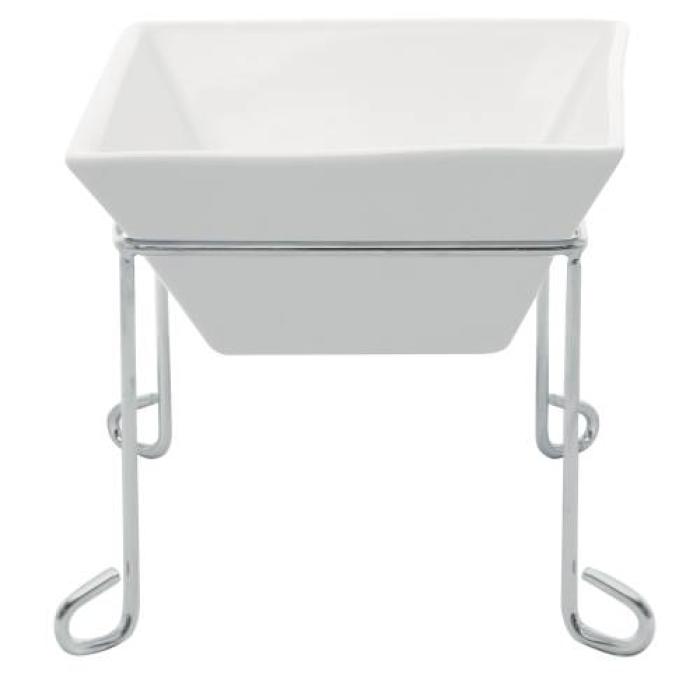 SMALL SQUARE BOWL STAND - 140x120MM (1)