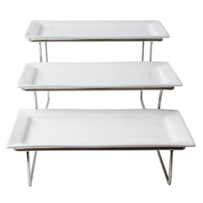 RECTANGULAR3 STEP LARGE STAND - 40x35x22.5CM (1)