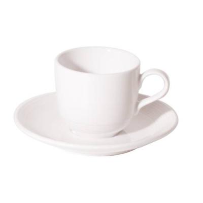 LINE - WHITE - SAUCER - 15CM (24)