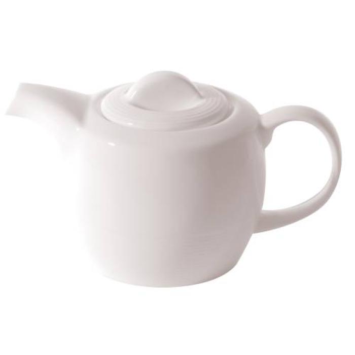 LINE - WHITE - TEA POT LID ONLY - 82CL (6)