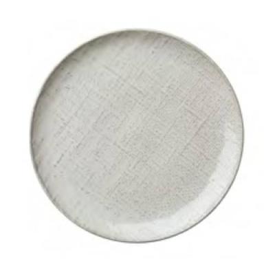 KNIT - REACTIVE WHITE - ROUND COUPE PLATE - 16CM (12)