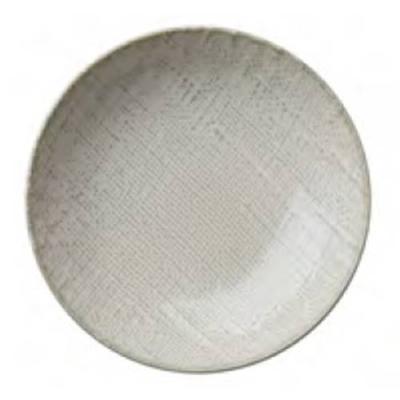 KNIT - REACTIVE WHITE - ROUND BOWL - 23CM (12)