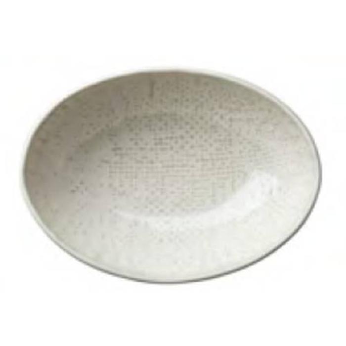 KNIT - REACTIVE WHITE - BOWL - 16CM (12)