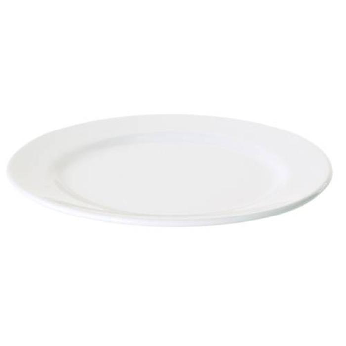 PRIMA - WHITE - ROUND PLATE - 16.5CM (24)