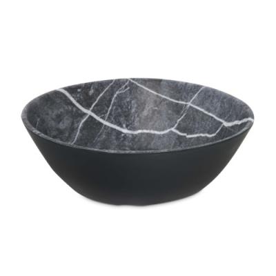 RIDGE MELAMINE BOWL - SOAPSTONE - 1.5lt