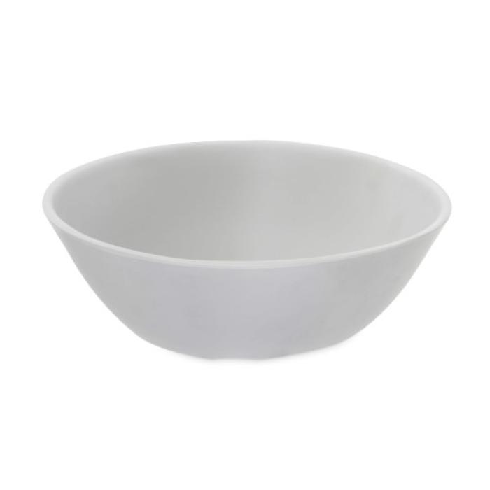 RIDGE MELAMINE BOWL - CEMENT - 1.5lt