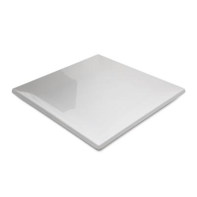 SERVING PLATTER MELAMINE - WHITE - SQUARE - 300mm