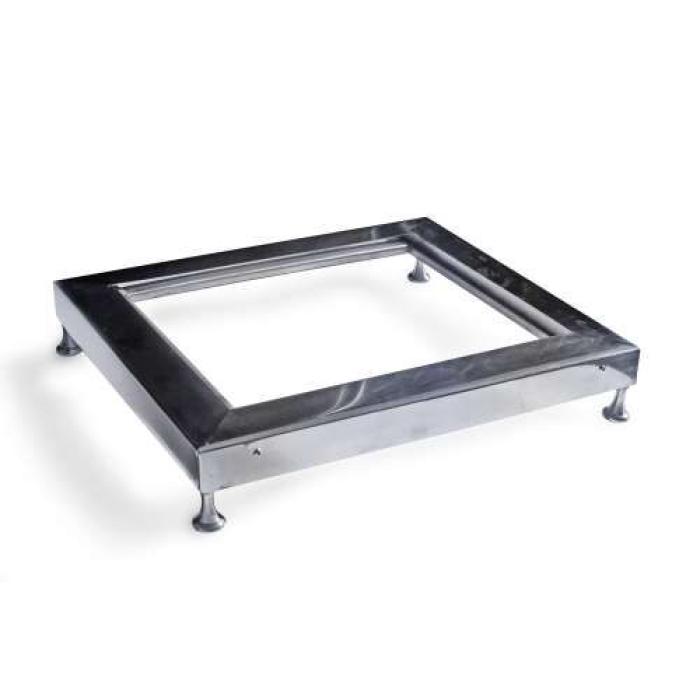 INDUCTION HOB STAND- S/STEEL (SQUARE) - ELECTRO CHEF