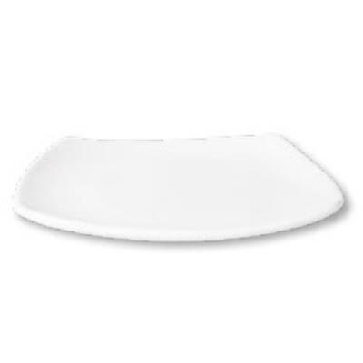 PRIMA - WHITE - SQUARE PLATE - 23CM (12)