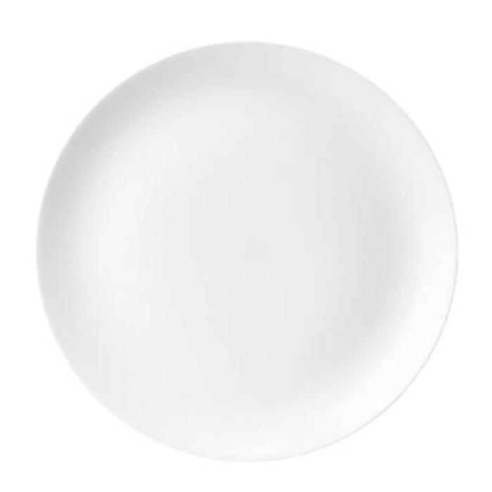PRIMA - WHITE - COUPE DINNER PLATE - 29CM (12)