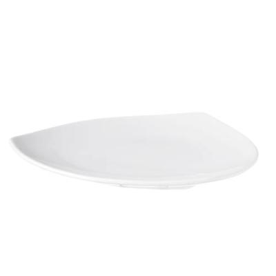 PRIMA - WHITE - TRIANGULAR PLATE - 19CM (24)