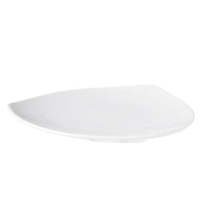 PRIMA - WHITE - TRIANGULAR PLATE - 28CM (12)