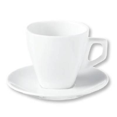 PRIMA - WHITE - SQUARE CAPPUCCINO CUP - 30CL (24)