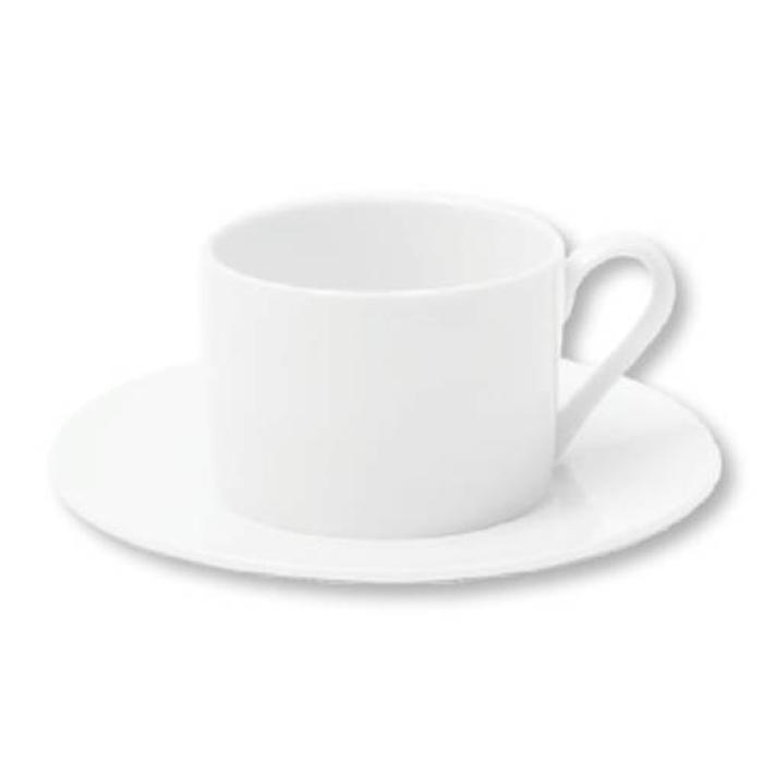 PRIMA - WHITE - SAUCER - 15CM (24)