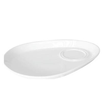 PRIMA - WHITE - SNACK PLATE - 28CM (24)