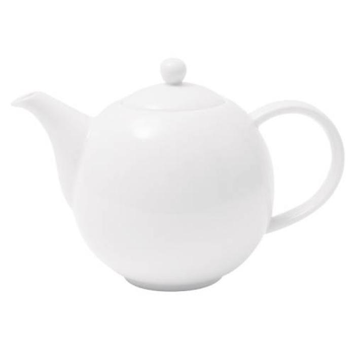PRIMA - WHITE - TEA POT WITH LID - 100CL (6)