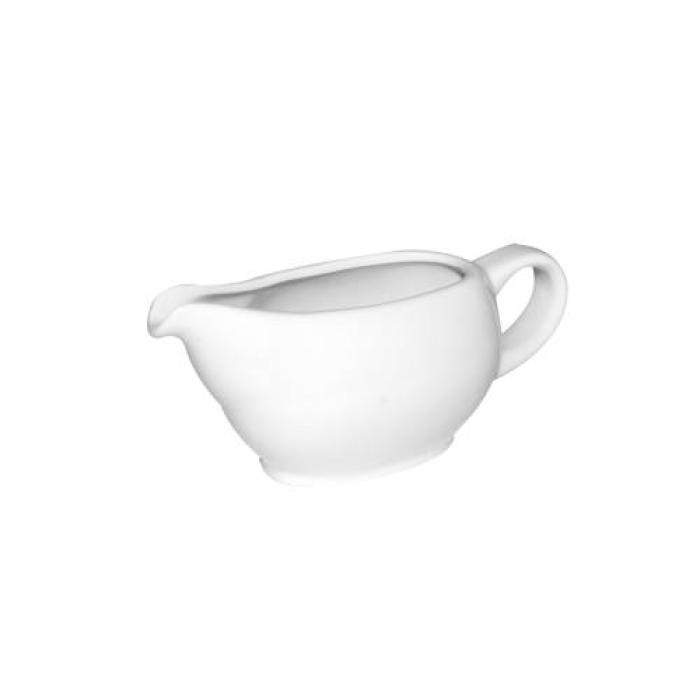 PRIMA - WHITE - HANDLED SAUCE DISH - 15CL (12)