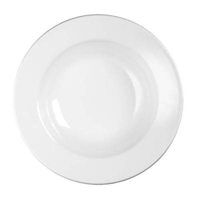 PROFILE - WHITE - RIMMED BOWL - 25CM (12)