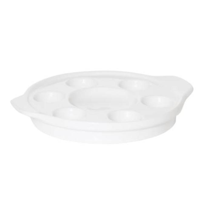 PRIMA - WHITE - SNAIL DISH - 20CM (12)
