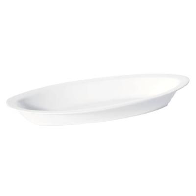 ACCENT - WHITE - OVAL DEEP DISH - 43CM (6)