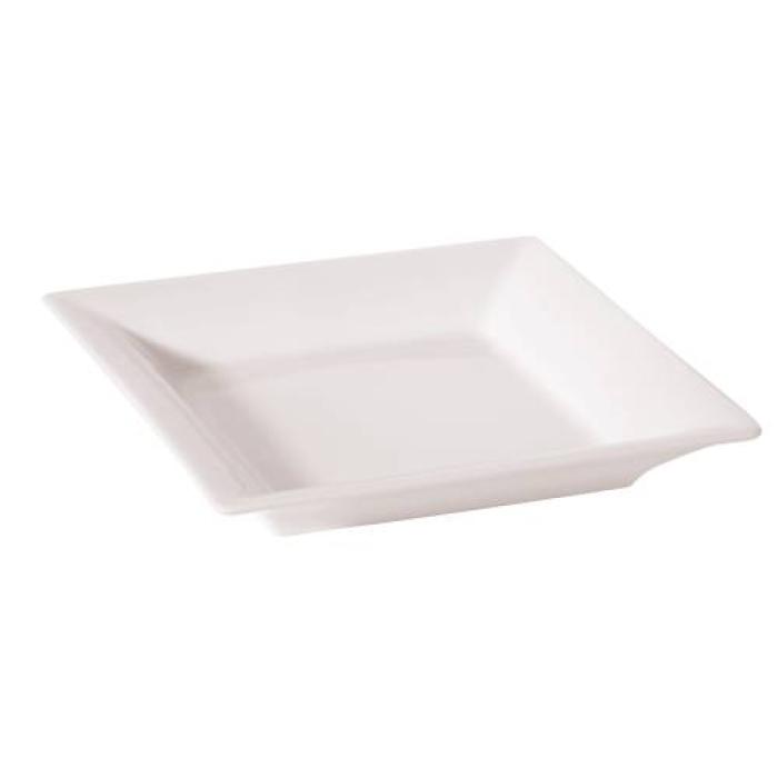 ZEN SQUARE PLATE 25CM (12)