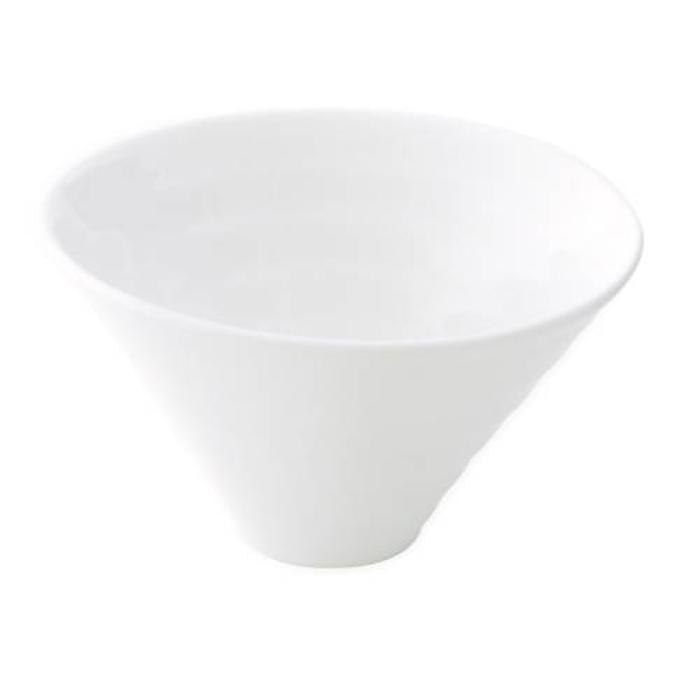 ACCENT - WHITE - CONICAL BOWL - 10CM (12)